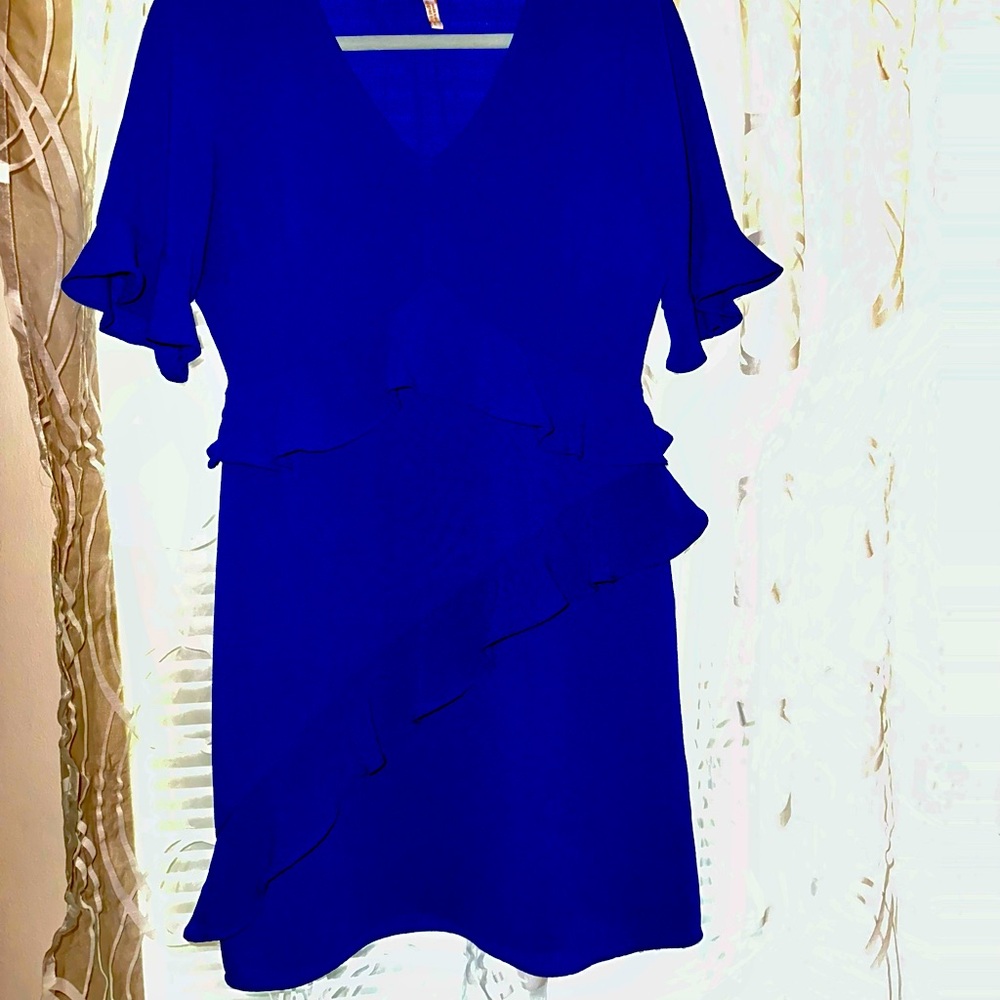 Royal Blue mini dress